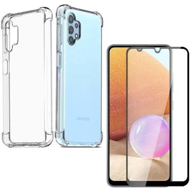 Imagem de Capa Capinha Samsung A32 4G + Película De Vidro 3D Blindada