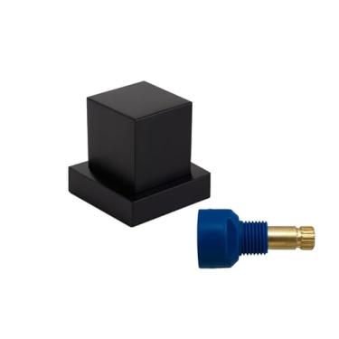 Imagem de Acabamento P/Registro Quadrado 3/4 Metal Preto Fabrimar