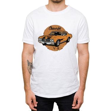 Imagem de Camiseta T-shirt Algodao Masculina Estampa Carro Antigo Reliquia Otimo Caimento