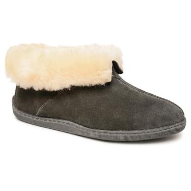 Imagem de Minnetonka Sheepskin Ankle Boot Charcoal 12 M