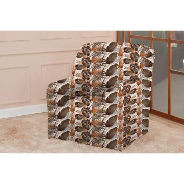 Imagem de Capa Protetor De Sofá Coladinha 1 Lugar Estampada Avulsa