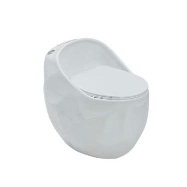 Imagem de Pingoo.casa, Vaso Sanitário Monobloco Caixa Acoplada Porcelana e Assento Soft Close Titanita - Branco