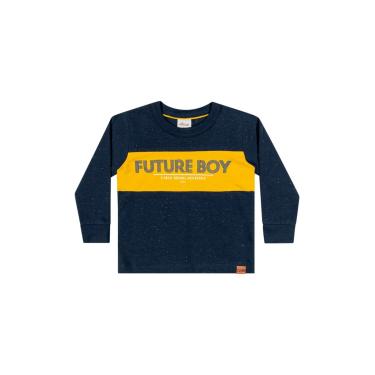 Imagem de Infantil - Camiseta Menino Future Boy Elian Azul  menino