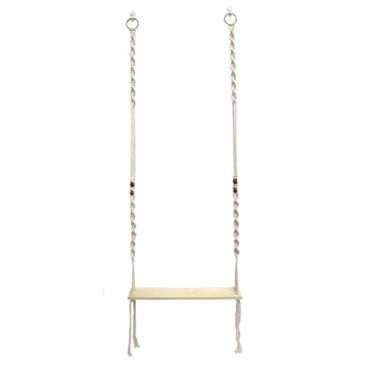 Imagem de Generic Pássaro Poleiro Mascar Poleiro de Madeira Brinquedo para Pássaros Tentilhões Arara