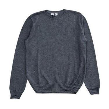 Imagem de Blusa Suéter Tricot Masculino Básico P Ao GG Malharia Star-Masculino