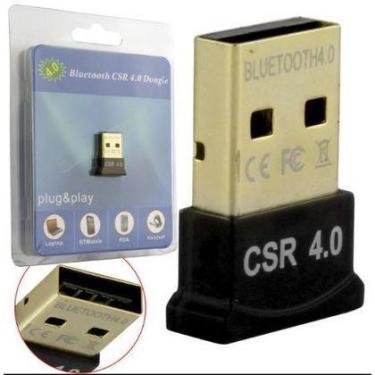 Imagem de Adaptador Usb Bluetooth 4.0 Csr Para Notebook Pc