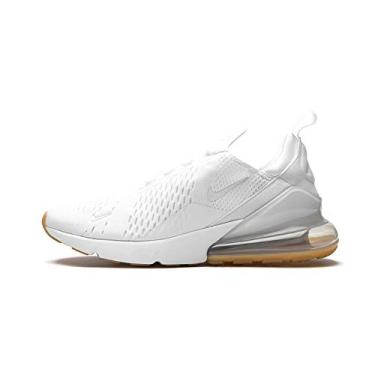 Imagem de Nike Men's Air Max 270 White/White-Gum Light Brown (DC1702 100) - 8