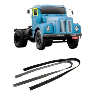 Imagem de Jogo Borracha Canaleta Caminhao Scania L 110/111 Sem Pestana - Disk Bo