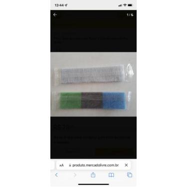 Imagem de Filtro Split Anti-bactéria Triplo E Carvão Ativado Par- Gree