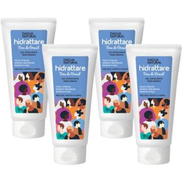 Imagem de 4 Gel Esfoliante Banho Tons Do Brasil 180G Dagua Natural - D'Água Natu