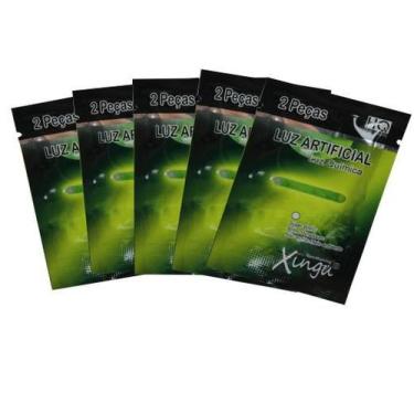 Imagem de Kit 10 Bastao Stick Luz Quimica Pesca Noturna P/ Boia Vara - Xingu