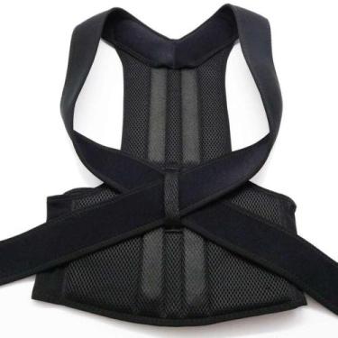 Imagem de Corretor De Postura/Clavícula/Ombro G - 4Fitness, G, Neoprene