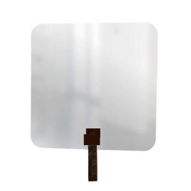 Imagem de Espelho Funcional Hook Corten Alça Rajada 50x50 Cm Quadrado - e2g Desi