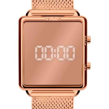 Imagem de Relógio Feminino Euro Rose Digital Original  EUJHS31BAN/4D