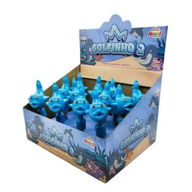 Imagem de Golfinho 2- Tubo de Balinhas Tutti Frutti - caixa c/ 12 Unid - Royal T