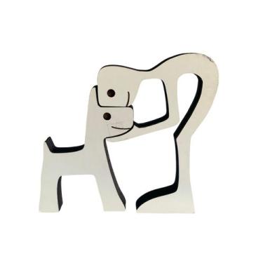 Imagem de Estatueta 2 Elementos MDF - Elipresentes e Decorações 