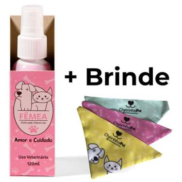 Imagem de Perfume Cheirinho PET Amor e Cuidado Femea 120ml - Cães e Gatos