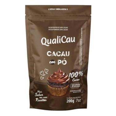 Imagem de Cacau em pó Alcalino 100% Qualicoco 200g - Qualicôco