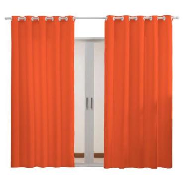 Imagem de Cortina de Janela Tecido Grosso OXFORD 3,00M x 1,80M para Sala Quarto 