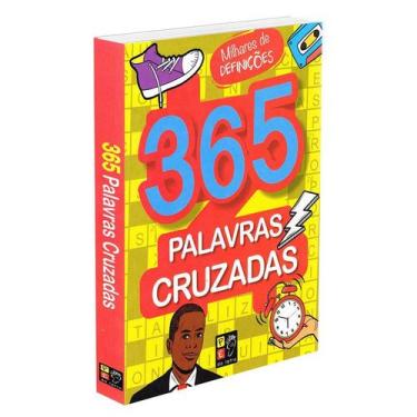 Imagem de 365 Palavras Cruzadas - Capa Amarela - PE DA LETRA