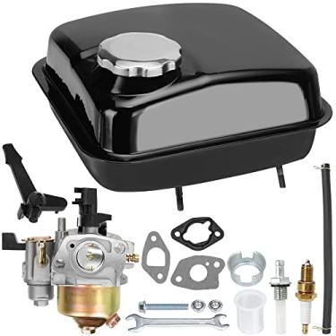 Imagem de GREHUA Kit de carburador para tanque de combustível de gás para Predator 212cc 196cc 6.5hp GX160 GX200 Coleman CT200U BT200X KT196 Baja Warrior Massimo MB200 Hammerhead 80T Go Kart Motor Mini peças de desempenho de bicicleta