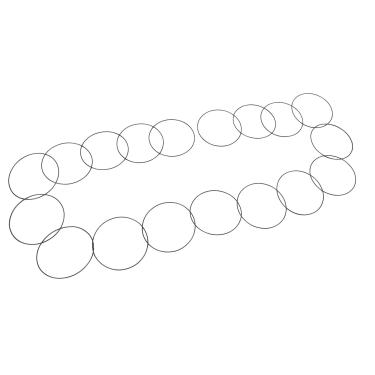 Imagem de Treliças Treliça de Aço para Trepadeiras Interior Exterior Treliça de Parede de Jardim e Suporte de Videira Com Ganchos Suporte para Trepadeiras Treliça de Corrente para