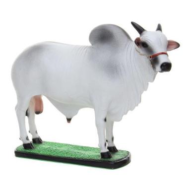 Imagem de Escultura em Resina Boi Nelore Home Western Decor 25698