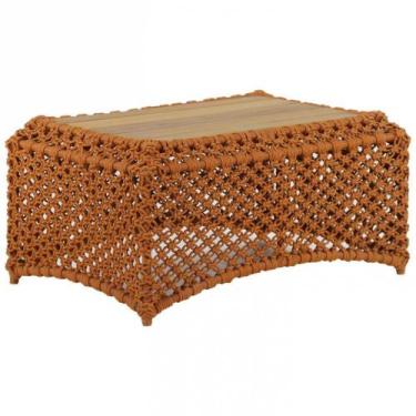 Imagem de Mesa Flórida em Corda Náutica Alumínio Trama Original, Verde