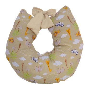 Imagem de Almofada Para Amamentação Com Zíper Capa Removível Várias Estampas - J