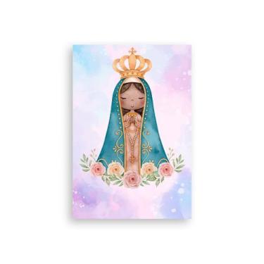Imagem de Painel De Festa Vertical 1,50 x 2,20 - Nossa Senhora Aparecida Santa A