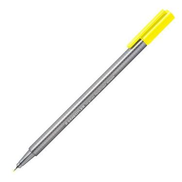Imagem de Caneta TRIPLUS Fineliner 0,3mm Staedtler, Amarelo Neon