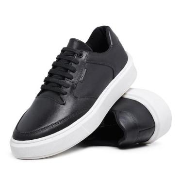 Imagem de Tênis Casual Masculino Linha Conforto Com Atacador - Bawmi, Marrom, 40