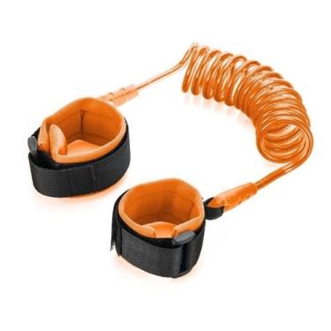 Imagem de Bracelete Anti Perda Criança Cordinha Pulseira Regulável pulso bebê an