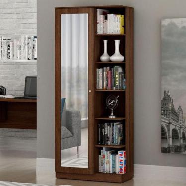 Imagem de Armário Multiuso João Pessoa 1 Porta Com Espelho Valdemóveis