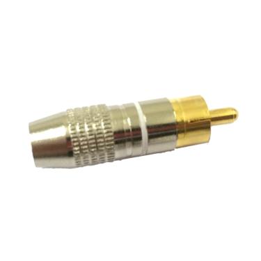 Imagem de Plug RCA Profissional PGRC0015 Branco STORM