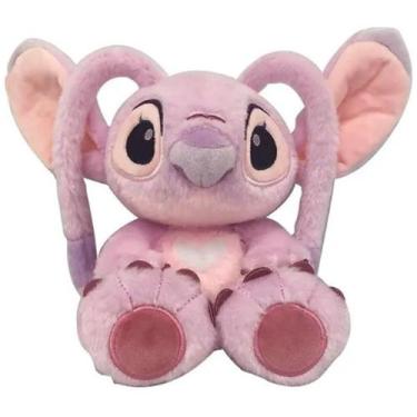 Imagem de Pelúcia Disney Angel Lilo e Stitch 20cm Antialérgica Fun - Fun Divirta