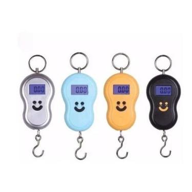 Imagem de Balança Portátil Digital Mão Bolsa Mala Peixe Até 50kg Cozinha - Eye p
