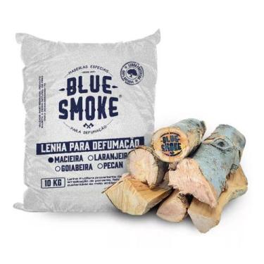 Imagem de Lenha Frutífera Macieira 10kg Defumação Churrasco Parrilla - BLUE SMOK