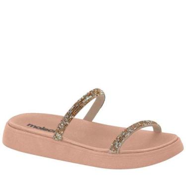 Imagem de Tamanco Casual Feminino Moleca Confortável Original 5469.118, Multi ca