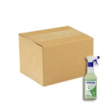 Imagem de Limpador Coperalcool Multiuso Bacfree Capim Limão Kit 12