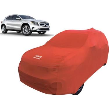 Imagem de Capa De Tecido Sob Medida Para Carro Mercedes Gla 200 - Mz, Vermelha