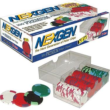 Imagem de Trademark Poker 100 fichas de pôquer Nexgen - Pacote de varejo (multi)