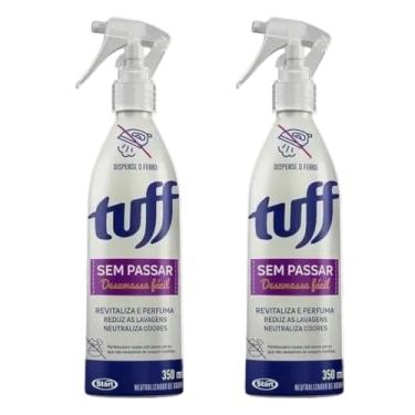 Imagem de Tuff Neutralizador de Odores e Desamassador de Roupas, Sem Passar, 350ml, Kit com 2 Unidades