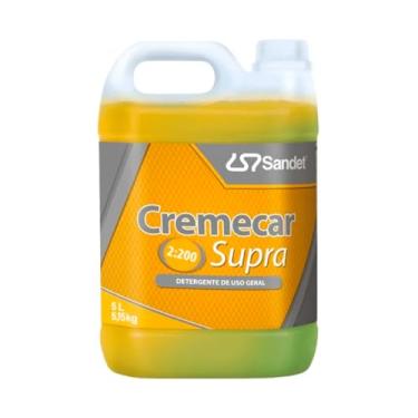 Imagem de Sandet Cremecar Supra Detergente Shampoo De Uso Geral Concentrado 5 Litros