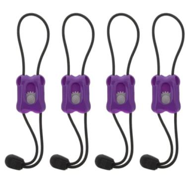 Imagem de Duoduole 4 peças de bandagem elástica para animais de estimação, tornique de emergência para trauma, torniquetes de controle hemostático de primeiros socorros para cães, gatos, animais, roxo, preto