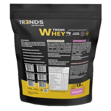 Imagem de Proteína Whey Trends Nutrition 1,8Kg (1,8KG, Chocolate com Paçoca)