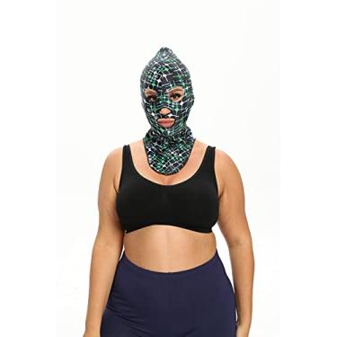 Imagem de Máscara de proteção solar de cabeça inteira para nadar, biquíni, proteção contra queimaduras solares para crianças e adultos