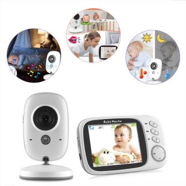 Imagem de Babá Eletrônica Visão Noturna Vb603 Video Voz Camera S/ Fio Zoom