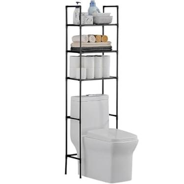 Imagem de Prateleira de Banheiro com 3 Níveis - Organização de Banheiro, Suporte Shampoo, Saboneteira, Porta-Toalhas, Design Moderno, Resistente à Umidade, Montagem Fácil PREMIUM