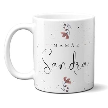 Imagem de Caneca Xícara Porcelana Presente Mãe Personalizada Com Nome
